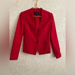 Banana Republic Vibrant Red Suit Jacket